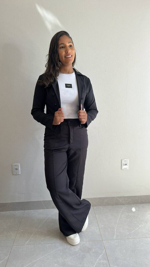 Blazer Cropped Meg Alfaiataria