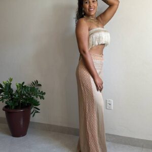 Conjunto Macramê Boho Chic