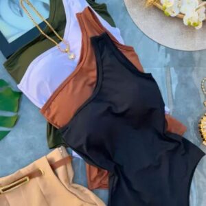 Body no tecido Suplex uma Alça