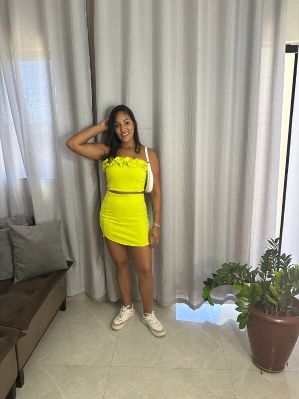 Top crooped no Crepe Scuba