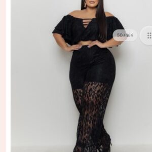 Conjunto Renda Plus Size