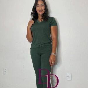 Conjunto ViscoLycra Calça Casual