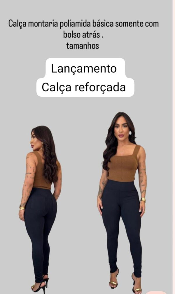 Calça Poliamida Básica - Imagem 4