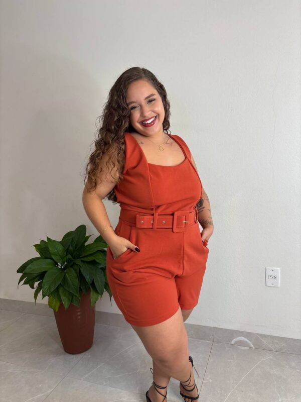 Macacão Moda Plus