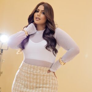 Body de tule + top abaixo Plus Size