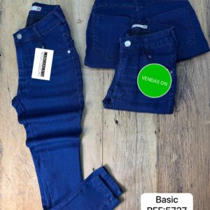 Calça Skinny Azul Escuro