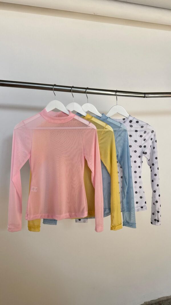 Blusa de tulê - Imagem 5