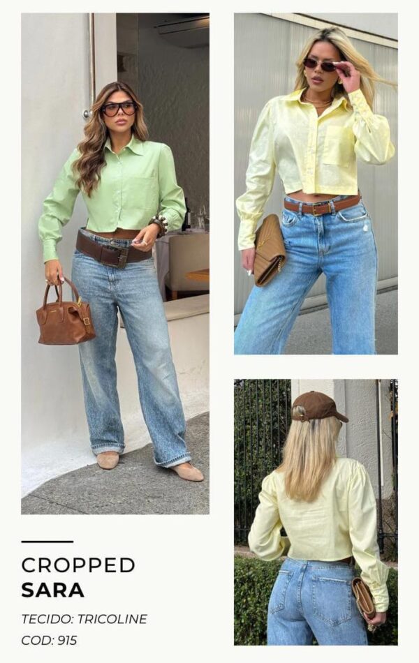 Camisa Cropped