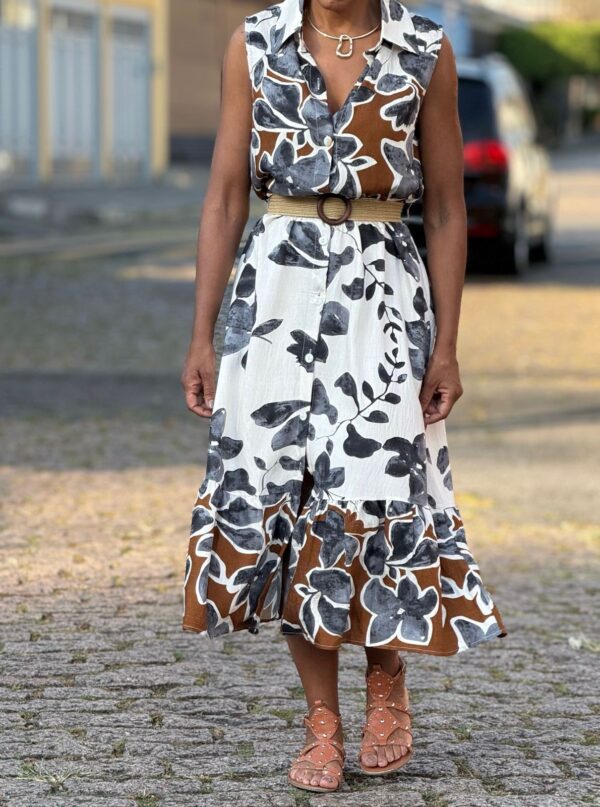 Vestido Estampado - Imagem 3