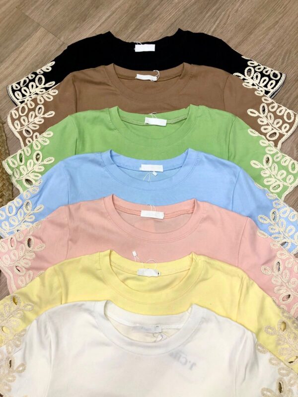 Tshirt Bordada CrochÊ - Imagem 2