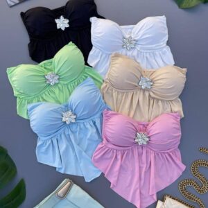 Blusa tomara que caia