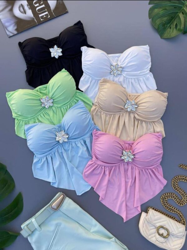 Blusa tomara que caia